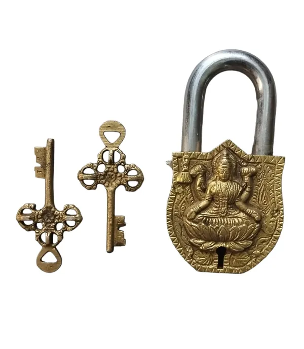Brass_Padlock_With_Key