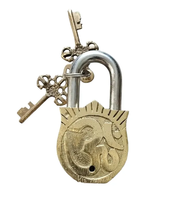 Brass_Padlock_With_Key