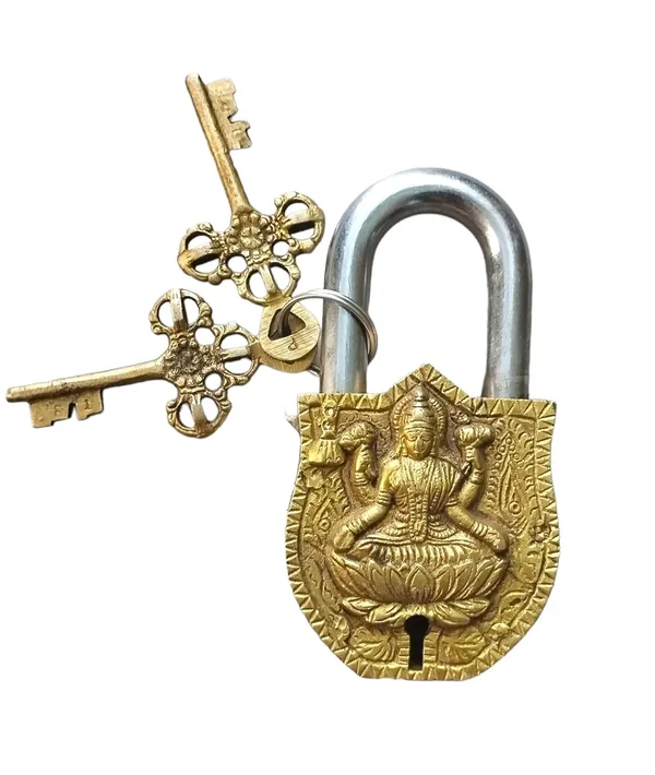 Brass_Padlock_With_Key