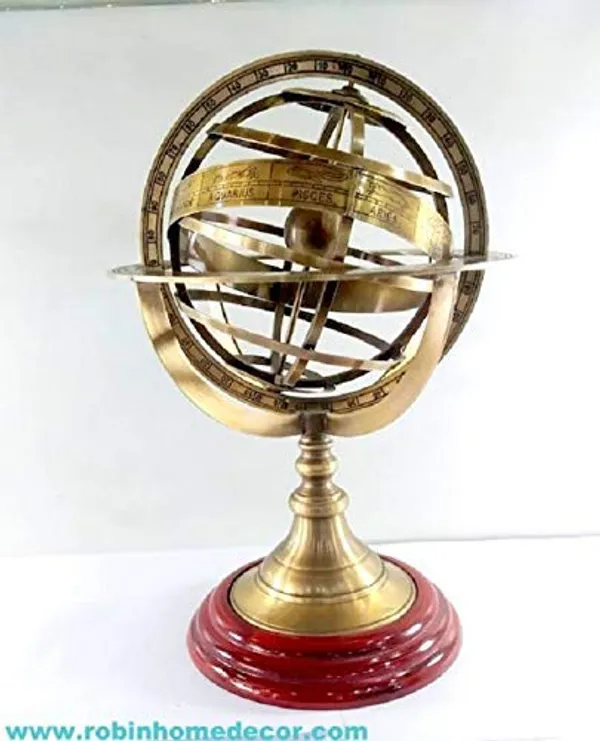 Brass_Armillary_Celestial_Globe_With_Zodiac_Engravings