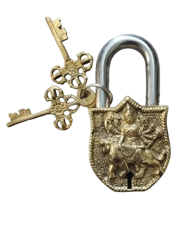 Brass_Padlock_With_Keys