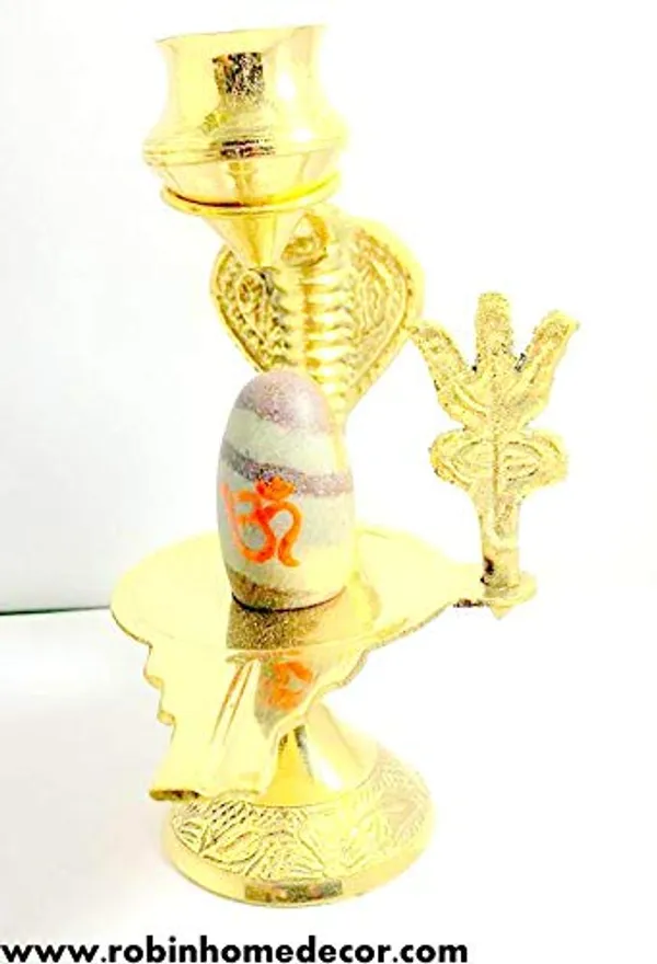 Brass_Shiva_Lingam_Abhishek_Patra_With_Trishul_And_Nag
