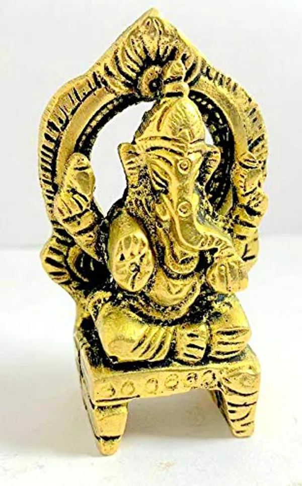 Brass_Laxmi_Ganesh_Statue