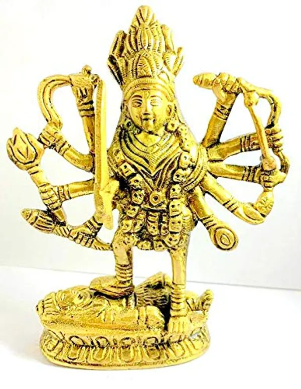Brass_Durga_Statue
