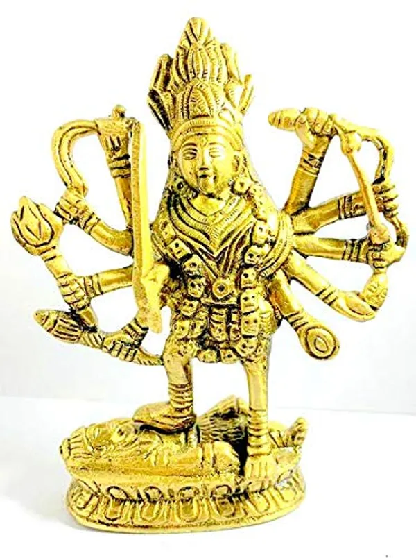 Brass_Durga_Statue