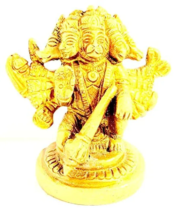 Brass_Hanuman_Panchmukhi_Idol