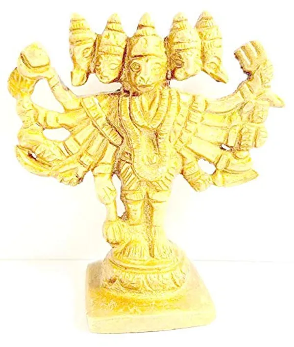 Brass_Panchmukhi_Hanuman_Statue