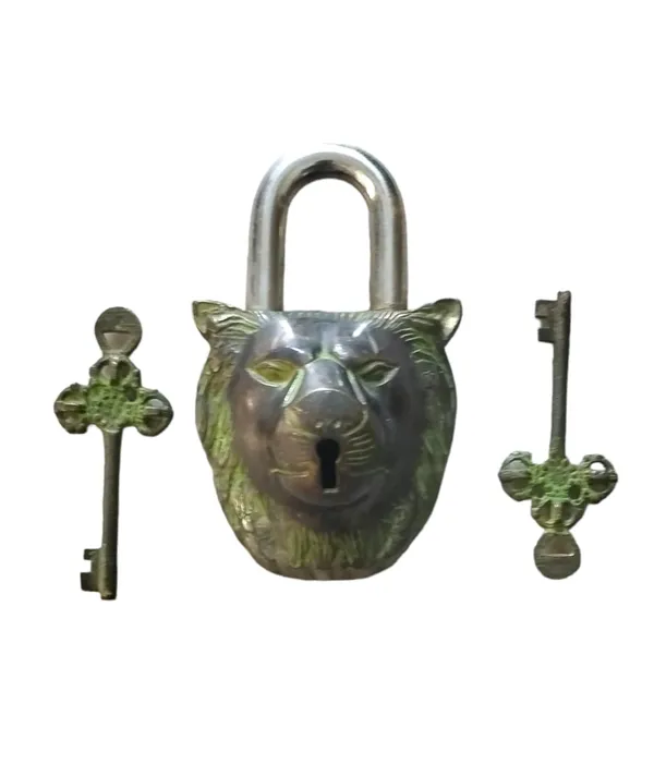 Brass_Lion_Head_Padlock