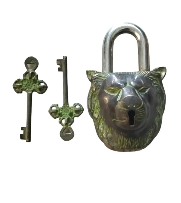 Brass_Lion_Head_Padlock