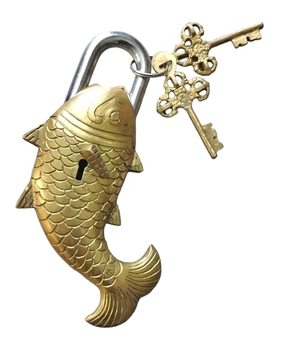 Fish_Padlock_With_Keys