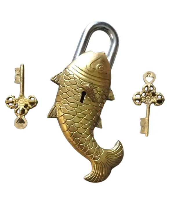 Fish_Padlock_With_Keys