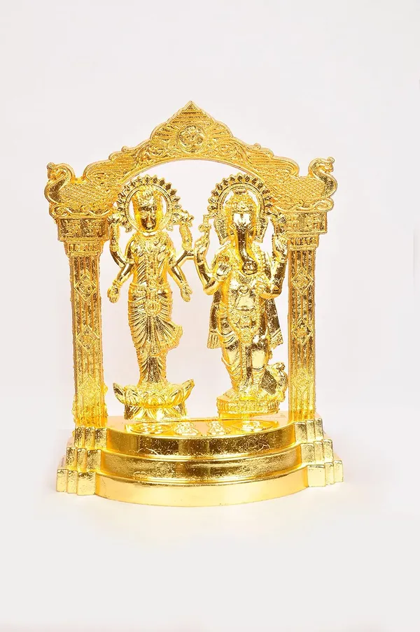 Brass_Lakshmi_Ganesh_Showpiece