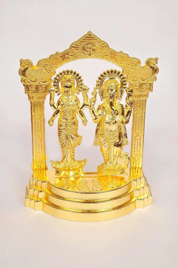Brass_Lakshmi_Ganesh_Showpiece