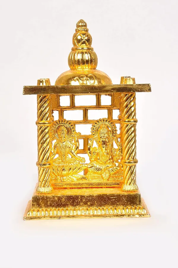 Brass_Ganesh_Lakshmi_Temple_Idol