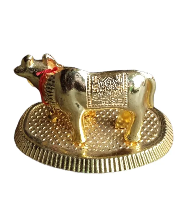 Brass_Cow_And_Calf_Figurine