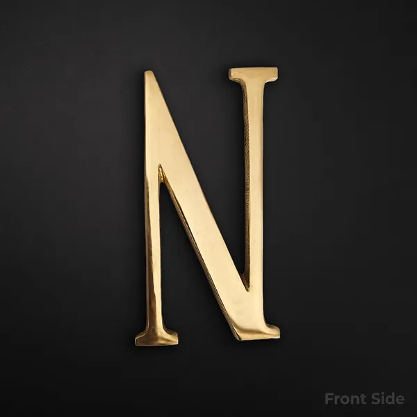 Brass_House_Letter_N