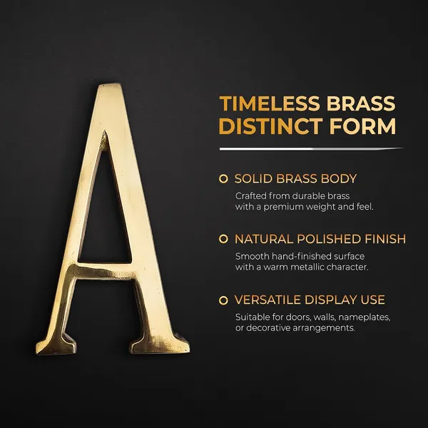 Brass_House_Letter_A