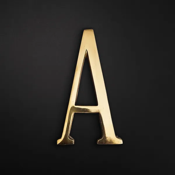 Brass_House_Letter_A