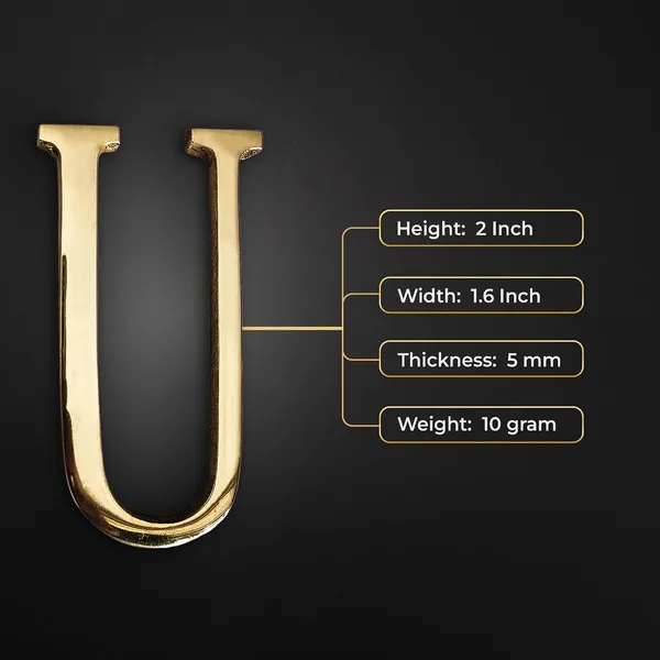 Brass_House_Letter_U