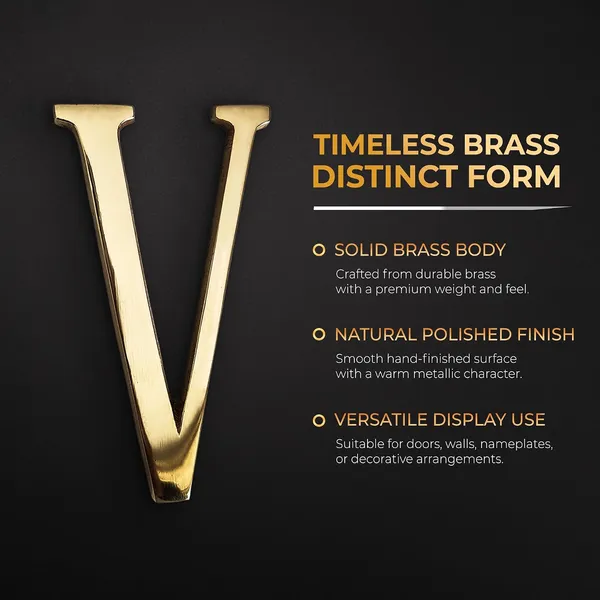 Brass_House_Hotel_Door_Letter_V_House_Alphabet_Letters_Personalised_Headings_And_Home_Decor_Projects_100_Mm_4_Inch