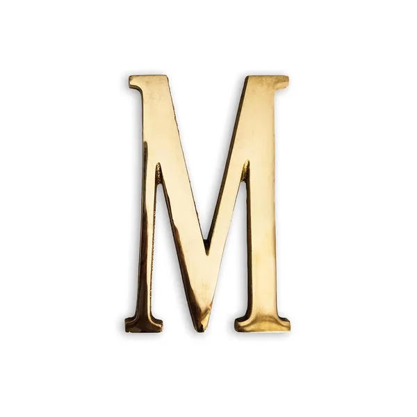 Brass_House_Letter_M