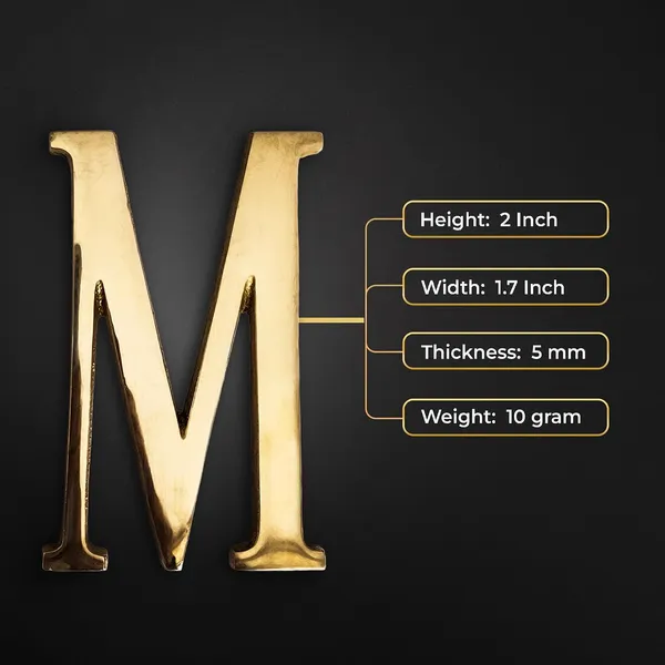 Brass_House_Letter_M