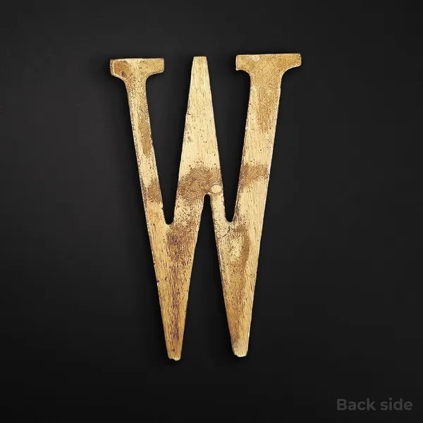 Brass_House_Letter_W