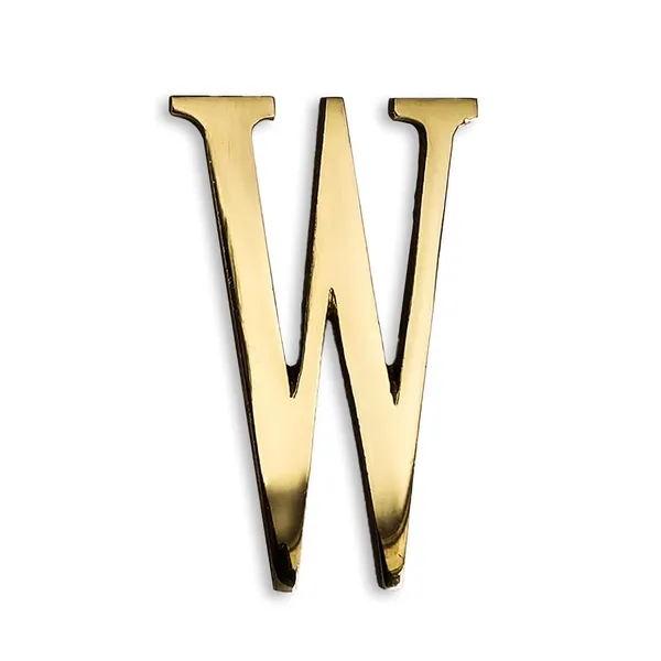 Brass_House_Letter_W