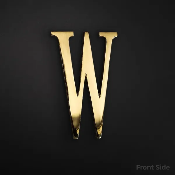 Brass_House_Letter_W