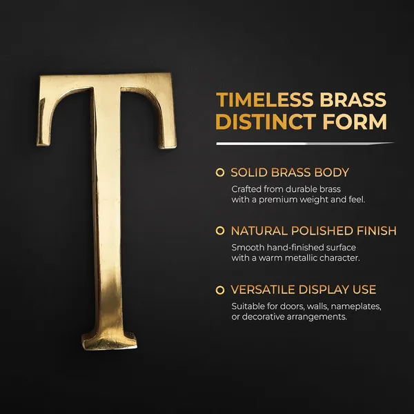 Brass_House_Letter_T