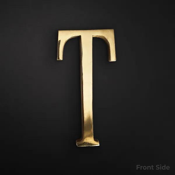 Brass_House_Letter_T