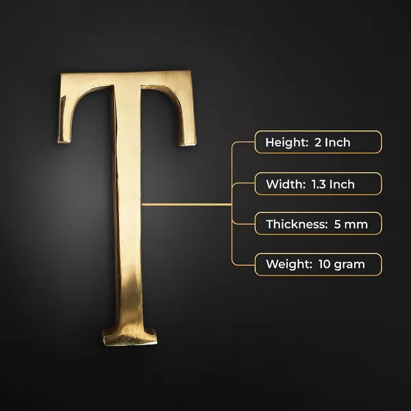 Brass_House_Letter_T