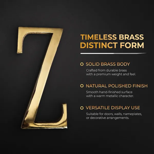 Brass_House_Letter_Z