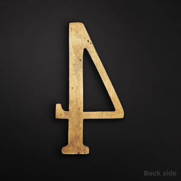Brass_House_Hotel_Door_Number_4_House_Alphabet_Numbers_Personalised_Headings_And_Home_Decor_Projects_100_Mm_4_Inch