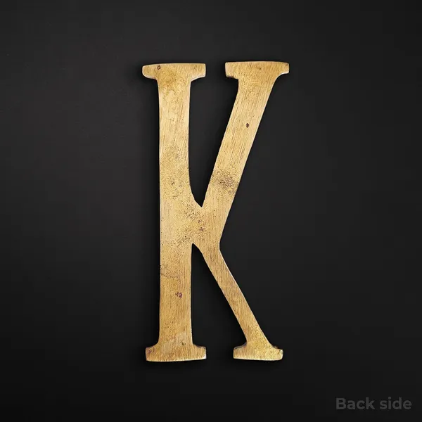 Brass_House_Letter_K