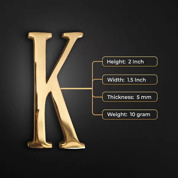 Brass_House_Letter_K