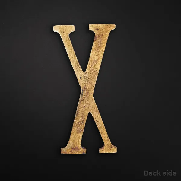 Brass_House_Letter_X