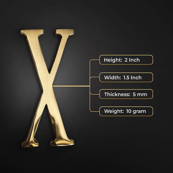 Brass_House_Letter_X