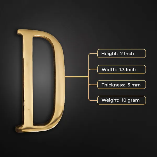 Brass_House_Letter_D