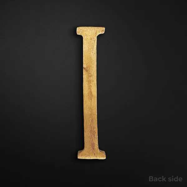 Brass_House_Letter_I