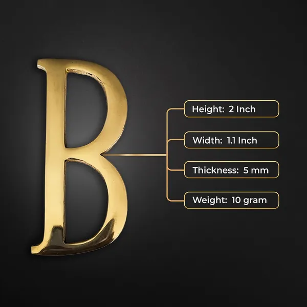 Brass_House_Letter_B