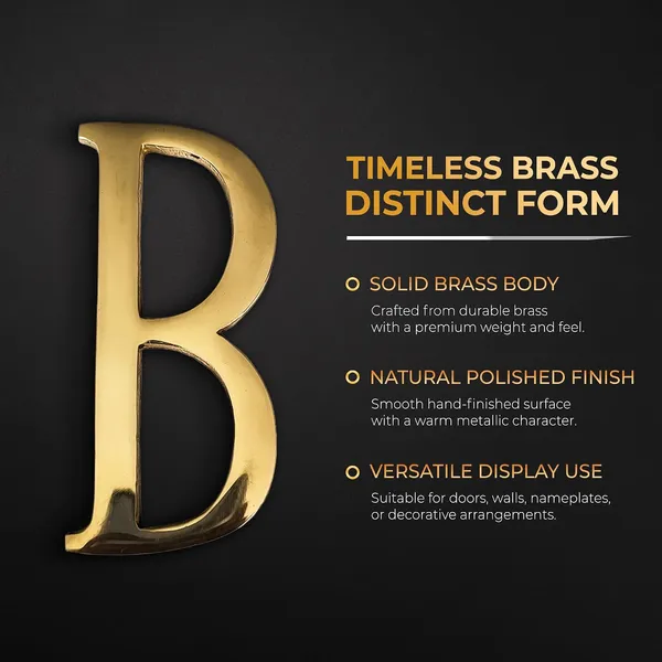 Brass_House_Letter_B