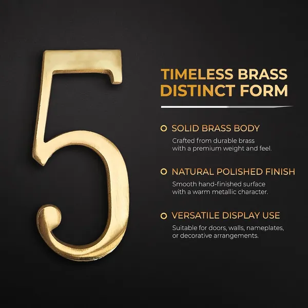 Brass_House_Hotel_Door_Number_5_House_Alphabet_Numbers_Personalised_Headings_And_Home_Decor_Projects_100_Mm_4_Inch