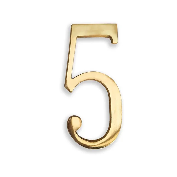 Brass_House_Hotel_Door_Number_5_House_Alphabet_Numbers_Personalised_Headings_And_Home_Decor_Projects_100_Mm_4_Inch