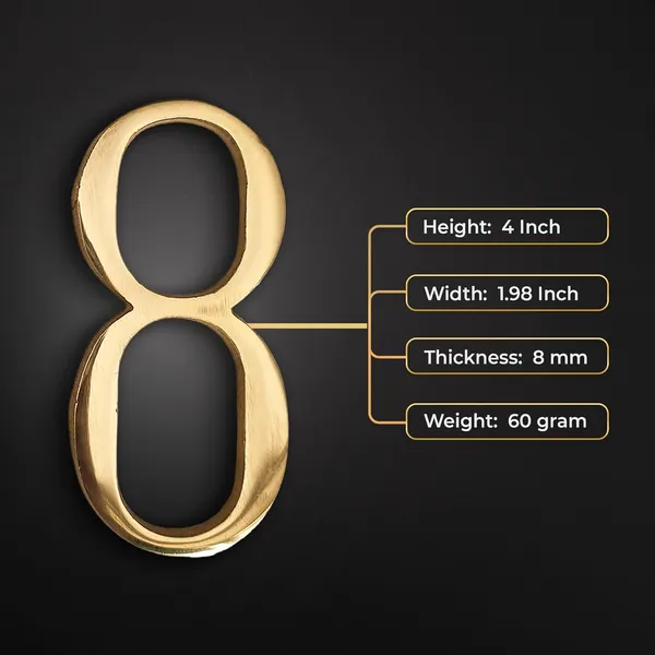 Brass_House_Hotel_Door_Number_8_House_Alphabet_Numbers_Personalised_Headings_And_Home_Decor_Projects_100_Mm_4_Inch