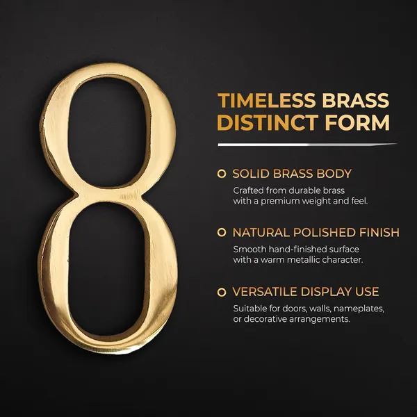 Brass_House_Hotel_Door_Number_8_House_Alphabet_Numbers_Personalised_Headings_And_Home_Decor_Projects_100_Mm_4_Inch