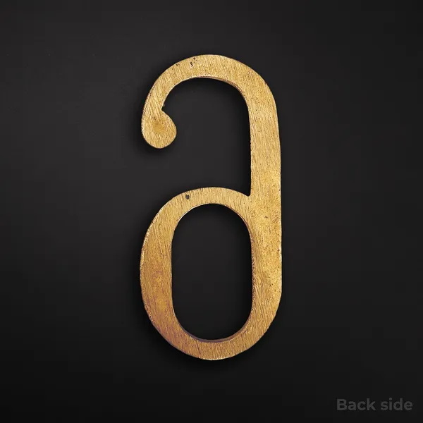 Brass_House_Hotel_Door_Number_6_House_Alphabet_Numbers_Personalised_Headings_And_Home_Decor_Projects_100_Mm_4_Inch