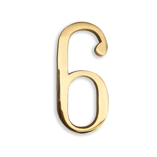 Brass_House_Hotel_Door_Number_6_House_Alphabet_Numbers_Personalised_Headings_And_Home_Decor_Projects_100_Mm_4_Inch