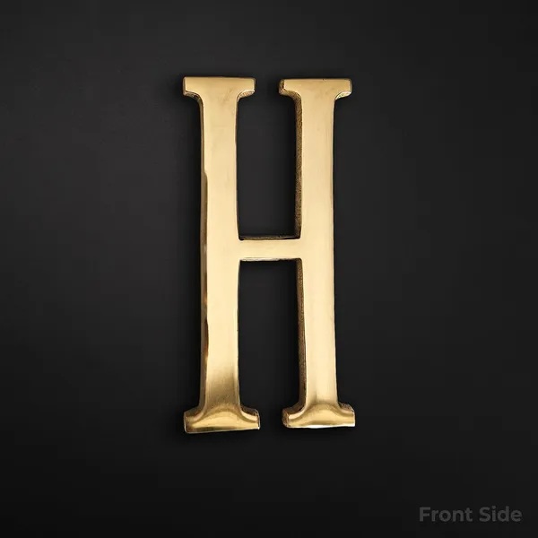 Brass_House_Letter_H