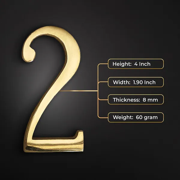 Brass_House_Hotel_Door_Number_2_House_Alphabet_Numbers_Personalised_Headings_And_Home_Decor_Projects_100_Mm_4_Inch